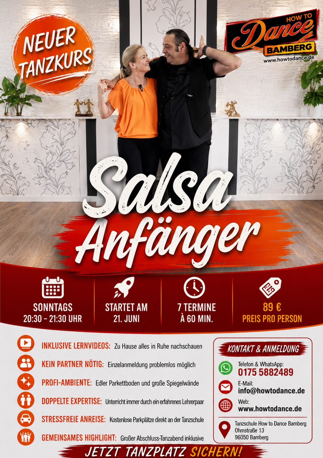 salsa tanzkurse
